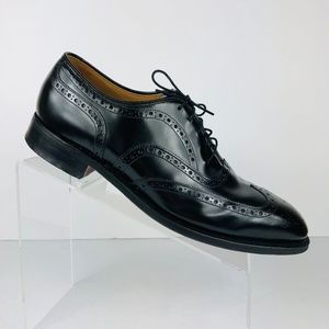 Johnston & Murphy Black wingtip Brogue Size: 9.5 B